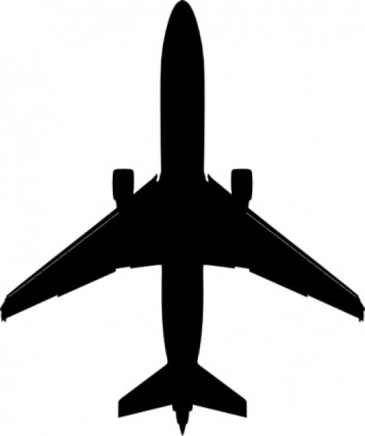 human silhouette clipart. boeing-plane-silhouette-clip-